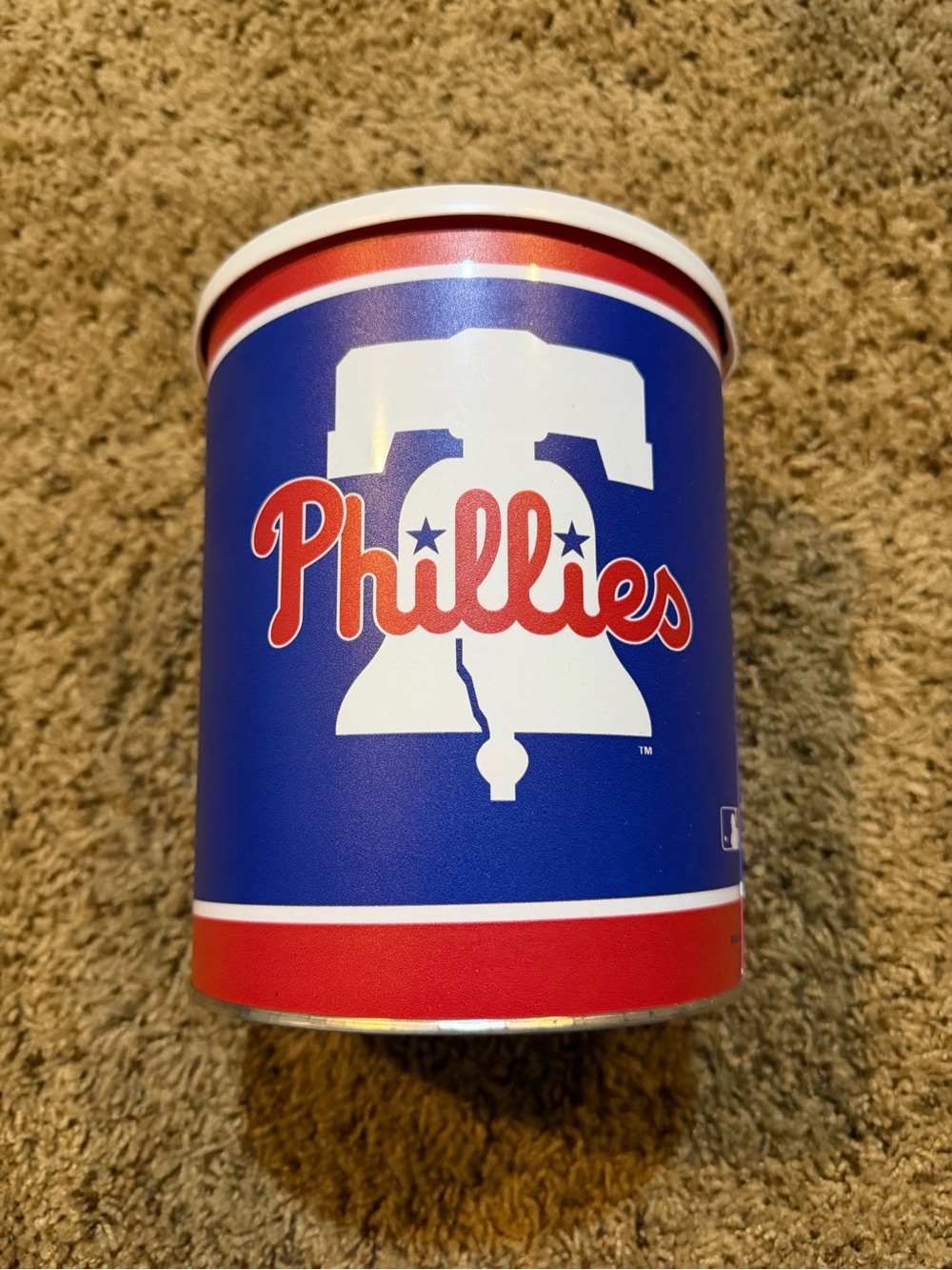 Phillies Popcorn Tin - Official Team Design